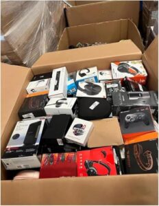 Unclaimed Tech Items Gift Box – Assorted Electronic Gadgets and Accessories for Smart Shoppers
