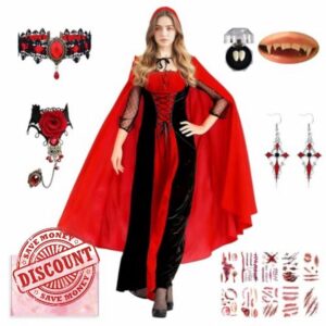 TOLOYE Vampire Costumes for Women