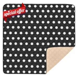 xigua Baby Play Mat - 127 X 127 cm Foldable Waterproof Baby Play Mats for Floor