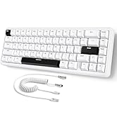 MAMBASNAKE ATTACK SHARK X65 HE Rapid Trigger Keyboard, 0.01mm RT Accuracy, 8Khz 60% Wired Magneti...