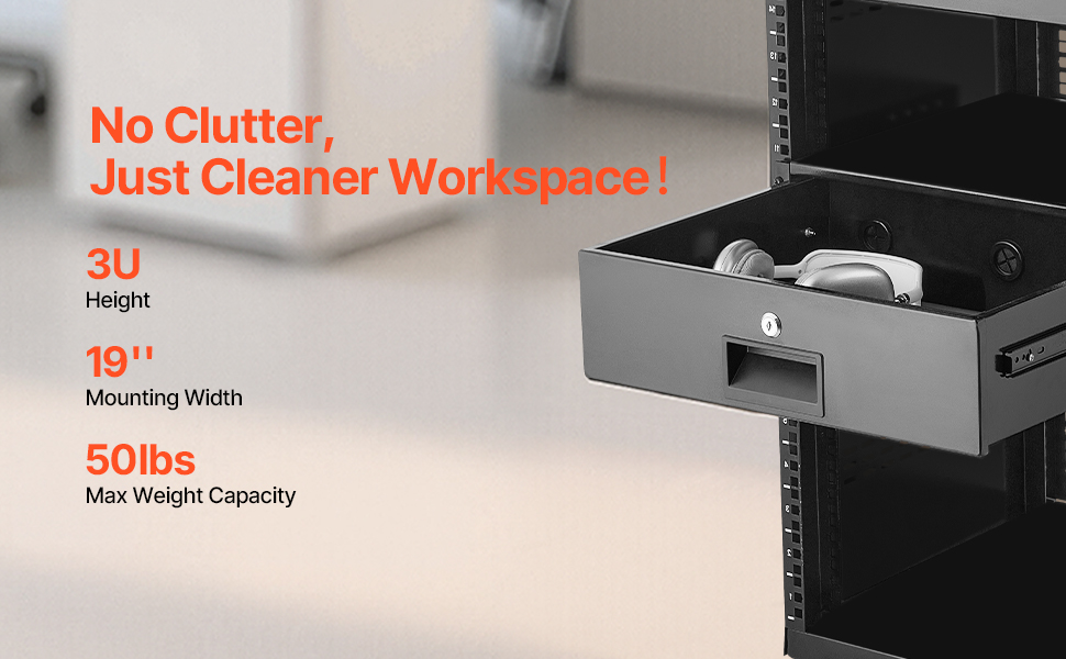 Text reads 'No Clutter, Just Cleaner Workspace', '19