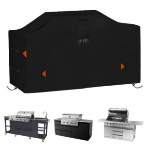 LYHNMW 86 Inch Island Grill Cover