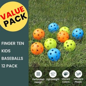 Premium Lightweight Plastic softball Hollow-Core Balls