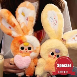 Baby Three Plush Blind Box Cute Cartoon Mystery Model Collection Plush Toy Random Action Figure Collectible Toys Cute Stuffed Animal Blind Plushs Mystery Box Soft Stuffed Animal Gift for Birthday Xmas