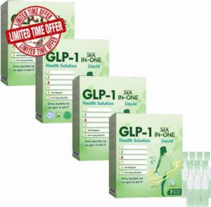 4 Box GLP-1 Six-in-One Health SolutionOral Liquid