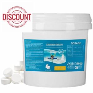 2LB Multifunction Chlorine Tablets for Swimming Paddling Pool clean tables Clarifier for water Tablets for Hot Tub