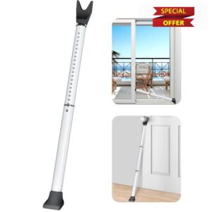 AceMining Upgraded Door Security Bar & Sliding Patio Door Security Bar