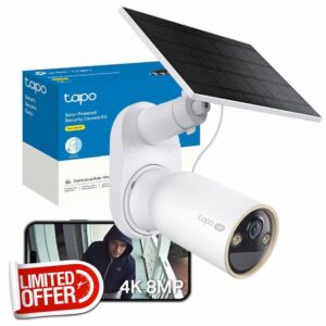 Tapo C460 KIT 4K 8MP Battery Solar Security Camera Outdoor Wireless