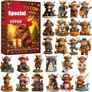 Highland Cow Advent Calendar 2025