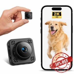 Mini Spy Camera WIFI Hidden | Magnetic Hidden Camera