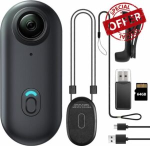 Mesalay 64GB FHD 1080P Mini Body Camera