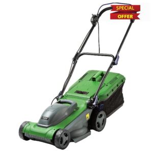 Forte 1600W Electric Lawnmower with a 37cm cutting width