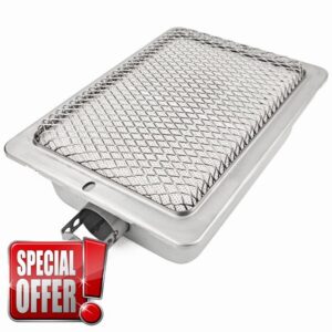 Beurbcikue Ceramic Infrared Side Burner for Napoleon Rogue Pro 425 525 625 Grill Replacements Parts for Napoleon S81004 Sear Burner BBQ Grill Accessories