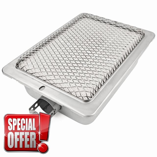 Beurbcikue Ceramic Infrared Side Burner for Napoleon Rogue Pro 425 525 625 Grill Replacements Parts for Napoleon S81004 Sear Burner BBQ Grill Accessories