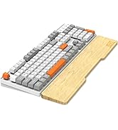 MAMBASNAKE 149 Keys PBT Double Shot Keycaps Set,ASA Profile,ANSI Layout for Mechanical Keyboard,w...