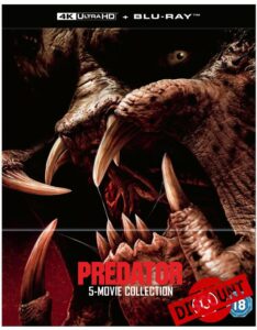 Predator 5 Movie Collection 4K Ultra HD/BD [Region Free]