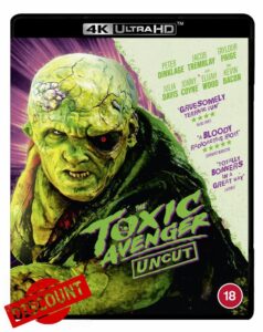 The Toxic Avenger UHD [Region Free]