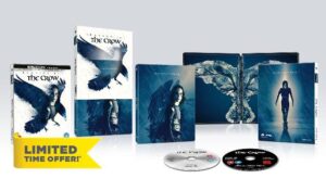 The Crow 4K UHD Steelbook [Blu-ray] [Region A & B & C]
