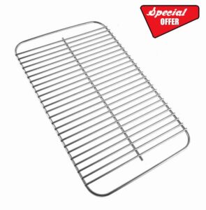 JIZK 80631 Stainless Steel Cooking Grate for Weber Go-Anywhere Charcoal and Gas Grill