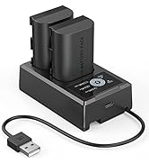 SMALLRIG NP-FW50 Battery 1030mAh USB-C Camera Battery for Sony A7S II / A7R II/ZV-E10, 2.25H Full...