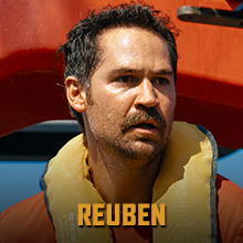 Text reads 'MARTIN'. Promotional image showing person in suit and sunglasses against outdoor background.