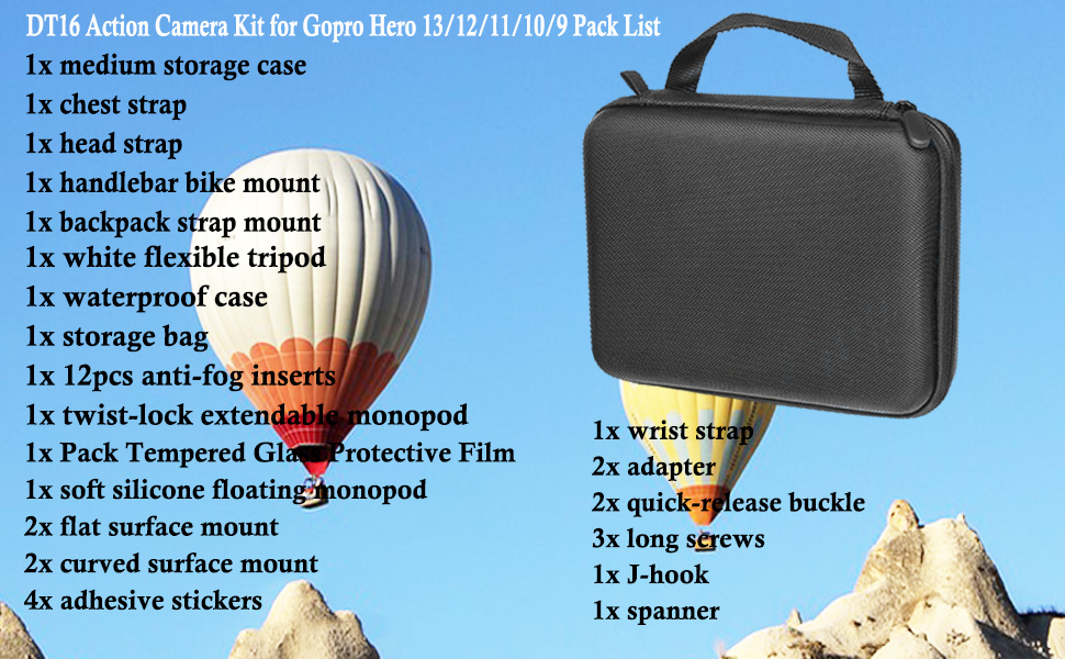 Series of photos showing car phone mount installation on windshield and dashboard, with clear suction cup mounting system.