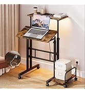 Dripex TV Cabinet Stand Unit for TVs up to 50 Inches with 5 Foldable Drawers Storage Organizers a...