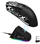 LexonElec x ATTACK SHARK X75 CNC Aluminum 75% Wireless Gaming Keyboard, Tri Mode-BT/2.4G/Wired, H...