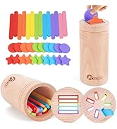 Wooden educational toy set featuring colorful panels with shapes, numbers, and letters. Multiple interactive sections with bright flower decorations and sorting activities.