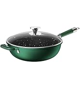 NCONCO 16CM Mini Egg Frying Pan Non- Stick Frying Pan Portable Camping Cooking Omelet Pan with He...