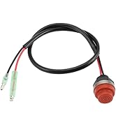 WOOSTAR 17mm Engine Sprocket Retainer Plate Clip with Screws Replacement for 50cc 70cc 90cc 110cc...