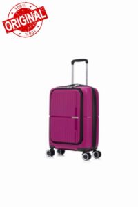 Rolling Laptop case Super Lightweight Business Travel Suitcase on 4 Wheels and Built in TSA Lock | Purple