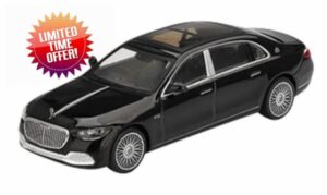 MINI GT 1/64 S680 Black (Left Handle) Finished Product MGT00977-BL MGT00977