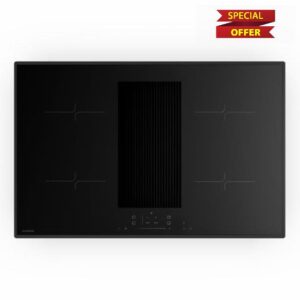 Klarstein Velaire Induction Hob with Extractor - 80cm