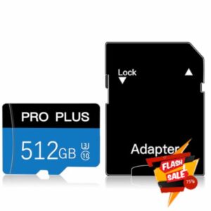 512GB Micro SD Card Memory Card Class 10 High Speed TF Flash Card For Smartphone/PC/Computer/Camera