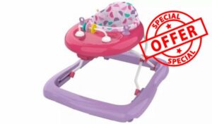 Chad Valley Baby Walker - Pink