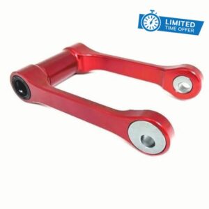 CRF250L Lowering Link Compatible with CRF250L RALLY CRF250 M-D/E/F CRF250F CRF 250L Rally Suspension Linkage Lowerings Motorbike Drop Adjustable Rear Links Kit (Red)