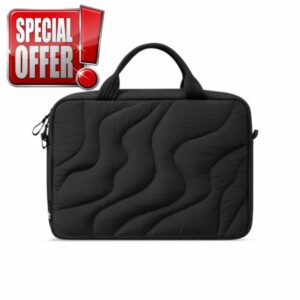 omtoc 14 Inch Protective Puffy Laptop Carrying Bag for Women