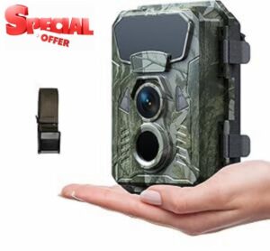 VOOPEAK Mini Wildlife Camera HD 4K 48MP Trail Camera