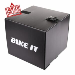 BIKE IT Food Delivery Takeaway Pizza Top Box for Motorcycle Scooter Bicycle Corrugated Pizza Box Motorcycle Luggage Top Case
