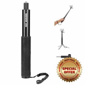 NEEWER Extension Rod Kit Compatible with DJI OSMO Action 5 Pro 4 3 GoPro Insta360 AKASO