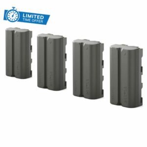 TILTA 4-Pack NP-F550 Battery (3500 mAh) for LED Lights