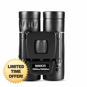 Powerful Binoculars 900/1000x25 Hd 9000m Long Range Folding Mini Telescope Fmc Optics for Hunting Sports Outdoor Camping Travel