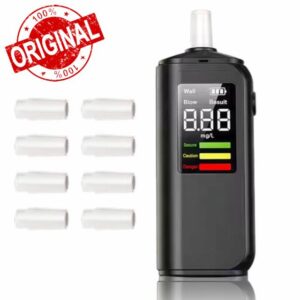 Breathalysers - Breathalysers for Euro Travel with 6 Reusable Mouthpieces