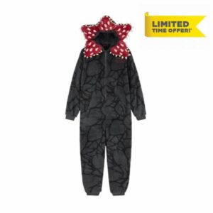 Unisex 3D Hood Demogorgon Pyjama Long Sleeved One Piece Pajamas Hooded Fleece Sleepwear Winter Christmas Pajama for Adults