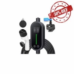 Type 2 to 3 Pin EV Charger 3.5kW [8/10/13/16A]