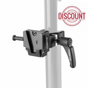 FOMITO Crab Clamp Universal Adapter VK-06 V-Lock Mount Battery Plate Quick Release for DSLR Camera Power Supply