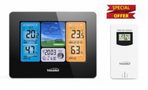 Weather Station Radio Controlled Clock (Official 2025 UK & Ireland Version)