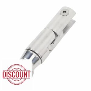 Boat Swivel Heavy Duty 316 Stainless Steel 360 Degree Rotation Multidirectional Chain Swivel Connector for 5/16in to 3/8in Chain Suitable for Small Boats Yachts Sailboats
