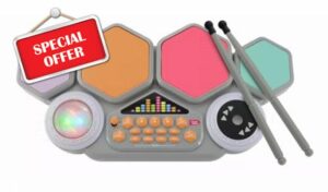 Chad Valley Musical Electronic Drum Se